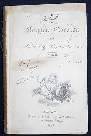 The Thespian Magazine and Literary Repository vol. 2 [June-Dec. 1793]