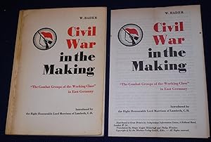 Civil War in the Making: "The Combat Groups of the Working Class" in East Germany (Plus Brochure)