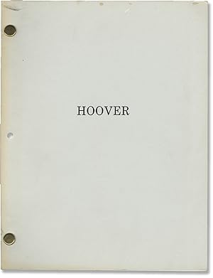 Bild des Verkufers fr J. Edgar Hoover [Hoover] (Original screenplay for the 1987 film) zum Verkauf von Royal Books, Inc., ABAA