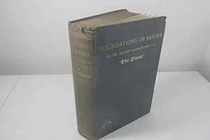 Imagen del vendedor de The Foundations of Reform by the Military Correspondent of The Times, 1908 +maps a la venta por Devils in the Detail Ltd