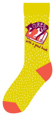 Seller image for Curled Up with a Good Book Socks (Mixed Media Product) for sale by BargainBookStores