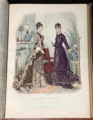 LA MODE ILLUSTRÉE Journal de la famille. With 76 Hand-Colored Plates