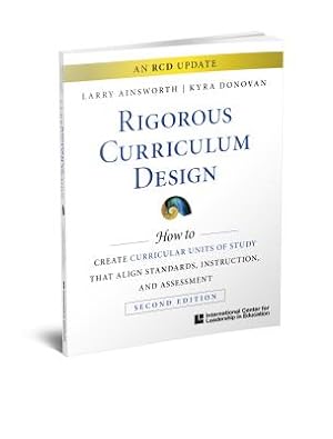 Seller image for Rigorous Curriculum Design: How to Create Curricular Units of Study That Align Standards, Instruction, and Assessment (Paperback or Softback) for sale by BargainBookStores