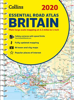 Image du vendeur pour 2020 Collins Essential Road Atlas Britain and Northern Ireland (Spiral Bound, Comb or Coil) mis en vente par BargainBookStores