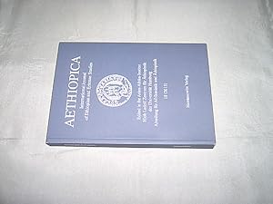 Bild des Verkufers fr Aethiopica. International Journal of Ethiopian and Eritrean Studies. Edited in the Asien-Afrika-Institut (.) der Universitt Hamburg, Abteilung fr Afrikanistik und thiopistik. 18 (2015). zum Verkauf von Antiquariat Andree Schulte