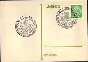 Briefmarken Ansichtskarte / Postkarte 5 Pfennig, Deutsches Reich, IAA Berlin