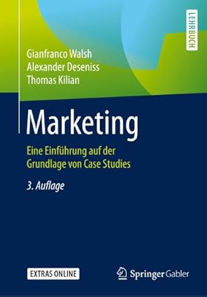 Imagen del vendedor de Marketing : Eine Einfhrung auf der Grundlage von Case Studies a la venta por AHA-BUCH GmbH