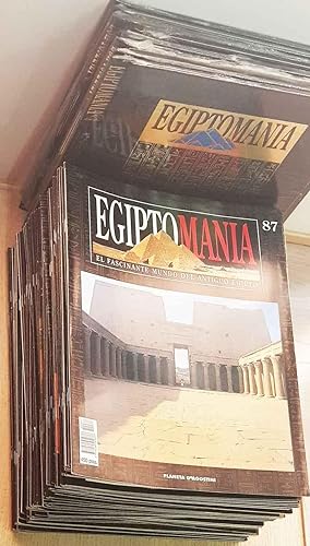 EGIPTOMANÍA (completo, 96 fascículos + tapas + 6 VHS / Ed. Planeta de Agostini)