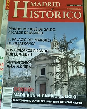 Immagine del venditore per MADRID HISTORICO. NUMERO 41 SEPTIEMBRE/OCTUBRE 2012. venduto da Libreria Lopez de Araujo