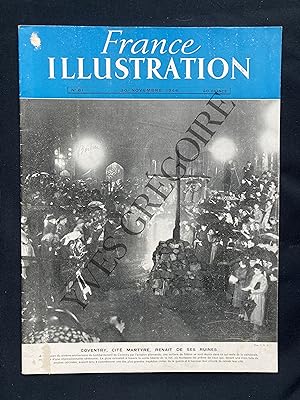 FRANCE ILLUSTRATION-N°61-30 NOVEMBRE 1946