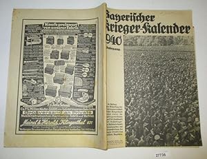 Bayerischer Krieger-Kalender 1940 (64. Jahrgang)