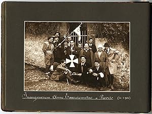Bellissimo album fotografico Liguria Genova Savona Club escursionismo 1924-1926 132 foto 7 mancanti