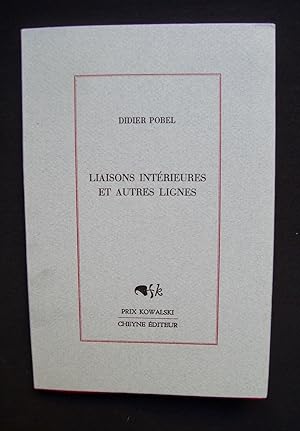 Seller image for Liaisons intrieures et autres lignes - for sale by Le Livre  Venir