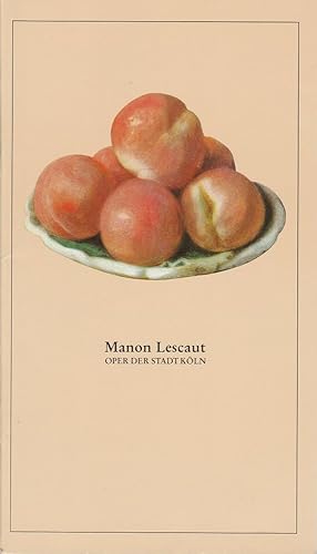 Immagine del venditore per Programmheft Giacomo Puccini MANON LESCAUT Premiere 26. Mrz 1988 venduto da Programmhefte24 Schauspiel und Musiktheater der letzten 150 Jahre