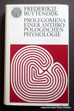 Immagine del venditore per Prolegomena einer anthropologischen Physiologie. Deutsche, vom Autor durchgesehene bersetzung von Friedrich van der Sander. Salzburg, Otto Mller, 1967. 307 S. Or.-Lwd. mit Schutzumschlag. (Neues Forum, 7). venduto da Jrgen Patzer