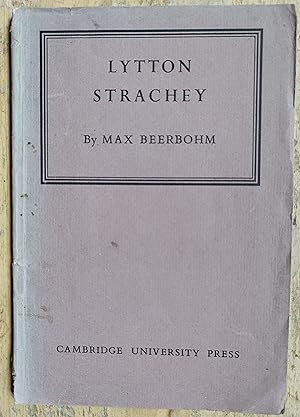 Immagine del venditore per Lytton Strachey (The Rede Lecture 1943) venduto da Shore Books