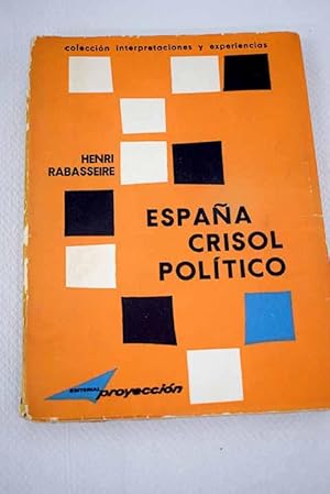 Imagen del vendedor de Espaa crisol poltico a la venta por Alcan Libros