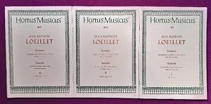 Sonaten für Blockflöte (Querflöte, Violine, Oboe) und Basso continuo I (op. 1-3); II (op. III / 9...