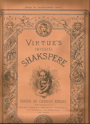 Bild des Verkufers fr Virtue's Imperial SHAKSPERE (Shakespeare) Part 16 zum Verkauf von Peter White Books