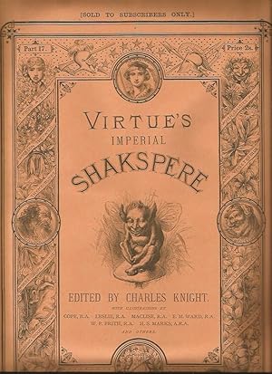 Bild des Verkufers fr Virtue's Imperial SHAKSPERE (Shakespeare) Part 17 zum Verkauf von Peter White Books