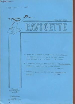 Imagen del vendedor de L'Avocette 1988 - 12 (3). Sommaire : L'avifaune de la confluence des valles de l'Avre et de la Noye (suite) 2me priode 1977-1988 par Neuveu G. et Royer P. - Note sur l'observation de Cordulegaster boltoni en valle de la Bresle - etc. a la venta por Le-Livre