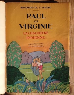 Bild des Verkufers fr Paul et Virginie - La chaumire indienne. zum Verkauf von ShepherdsBook