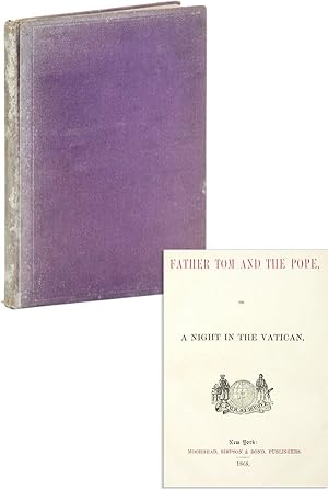 Image du vendeur pour Father Tom and the Pope, or A Night in the Vatican mis en vente par Lorne Bair Rare Books, ABAA