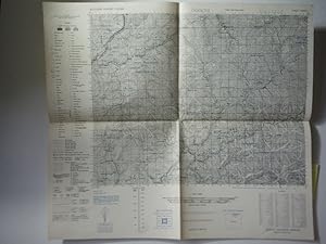 Army Map Service Map of ODOCHI, Southern Honshu, Japan (1944)