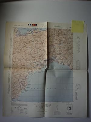 Army Map Service Map of KOCHI, Central Japan (1945)