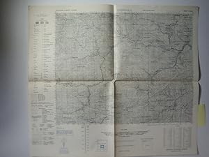 Army Map Service Map of HIBIHARA, Southern Honshu, Japan (1944)