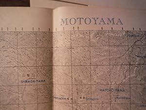 Army Map Service Map of MOTOYAMA, Southern Honshu, Japan (1944)