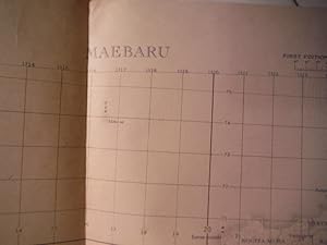 Army Map Service Map of MAEBARU, kYUSHI, Japan (1944)