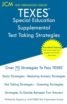 Seller image for TEXES Special Education Supplemental - Test Taking Strategies: TEXES 163 Exam - Free Online Tutoring - New 2020 Edition - The latest strategies to pas (Paperback or Softback) for sale by BargainBookStores