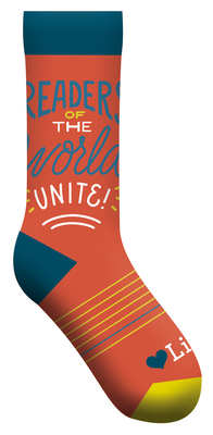 Seller image for Readers of the World Unite Socks (Gs) (Mixed Media Product) for sale by BargainBookStores