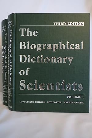 Seller image for THE BIOGRAPHICAL DICTIONARY OF SCIENTISTS 2 Volume Set for sale by Sage Rare & Collectible Books, IOBA