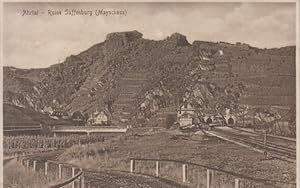 Ahrtal. Ruine Saffenburg (Mayschoss) Ansichtskarte. AK. 20.Jh.