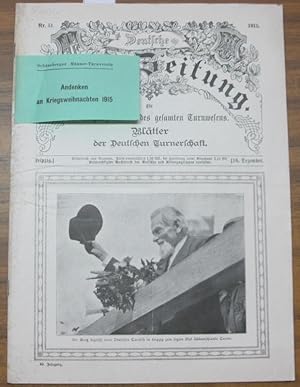 Deutsche Turn-Zeitung. Nr. 51 vom 16. Dezember 1915. Für die Angelegenheiten des gesamten Turnwes...