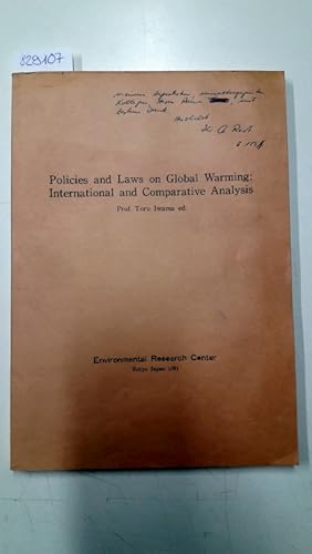 Policies and Laws on Global Warming: International and Comparative Analysis