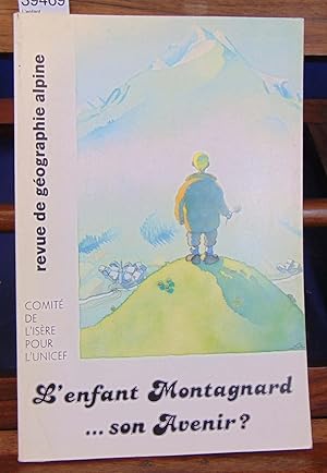 Seller image for L'enfant montagnard , son avenir ? for sale by librairie le vieux livre