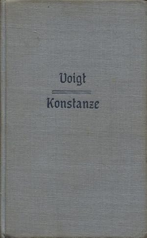 Bild des Verkufers fr Konstanze Ein Roman aus der Gegenwart Meisters Buch-Roman 99. Band zum Verkauf von Flgel & Sohn GmbH