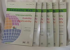 Immagine del venditore per Semantic Web Journal: Interoperability - Usability - Applicability, Volume 7 (2016), Number 1-6 (complete). venduto da Versandantiquariat Waffel-Schrder