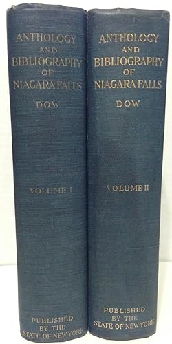 Seller image for Anthology and Bibliography of Niagara Falls 2 volumes for sale by Philosopher's Stone Books