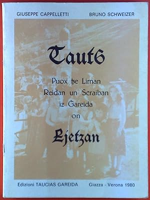 Seller image for Tautsch. Puox te Lirnan Reidan un Scraiban iz Gareida on Ljetzan for sale by biblion2