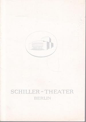 Bild des Verkufers fr Johann Wolfgang Goethe Torquato Tasso. Spielzeit 1962 / 63. Heft 133 zum Verkauf von Graphem. Kunst- und Buchantiquariat
