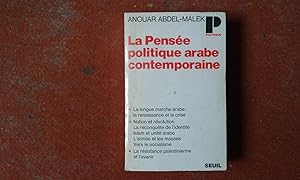 Bild des Verkufers fr La Pense politique arabe contemporaine zum Verkauf von Librairie de la Garenne
