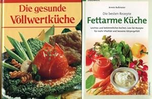 2 Kochbücher: Die besten Rezepte Fettarme Küche. Leichtes und bekömmliches Kochen / Die gesunde V...