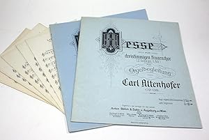 Messe für dreistimmigen Frauenchor (2 Sopran, 1 Alt) mit Orgelbegleitung. Op. 138