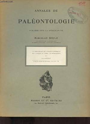 Bild des Verkufers fr Extrait des Annales de Palontologie tome XXIV 1935 - Un crocodilien de l'ocne infrieur de l'Afrique du Nord le dyrosaurus. zum Verkauf von Le-Livre