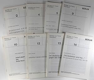 Konvolut - Beiträge zum Widerstand" - 16 Titel:Ludwig Rosenberg: Widerstand aus Sicht der Emigra...