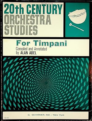 Immagine del venditore per 20th Century Orchestra Studies for Timpani venduto da Epilonian Books